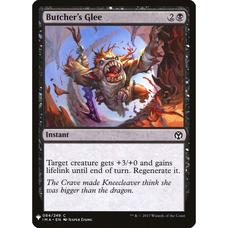 Butcher's Glee [Mystery Booster]