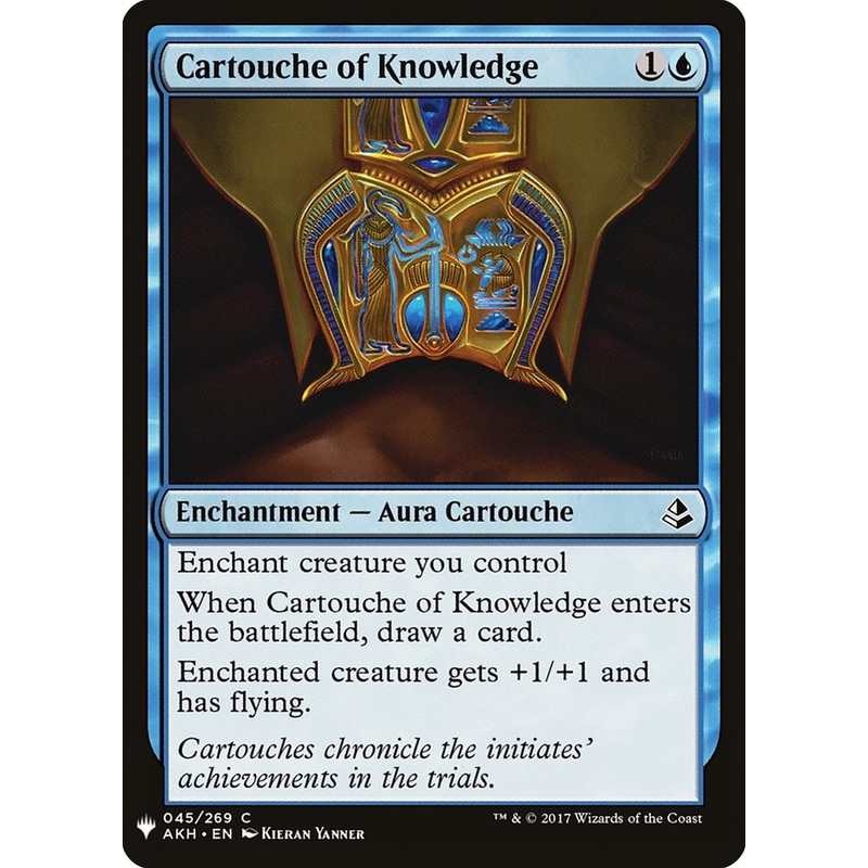 Cartouche of Knowledge [Mystery Booster]
