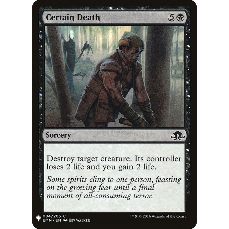 Certain Death [Mystery Booster]