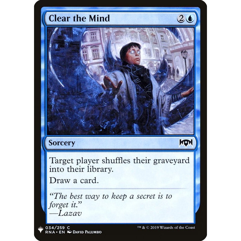 Clear the Mind [Mystery Booster]