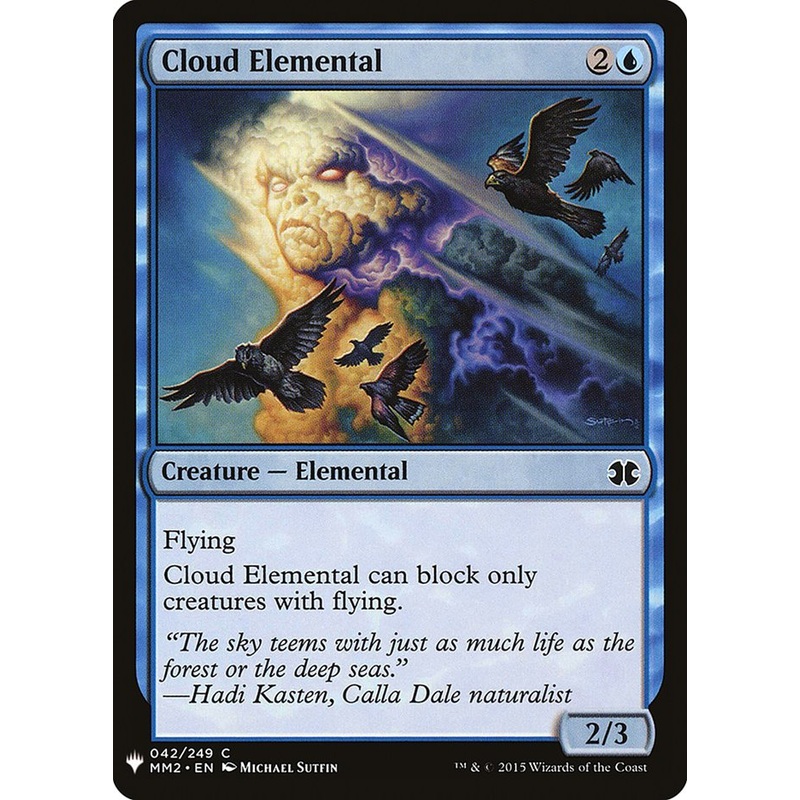 Cloud Elemental [Mystery Booster]
