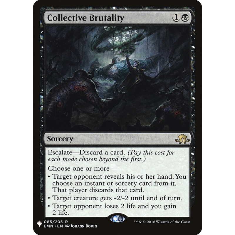 Collective Brutality [The List]