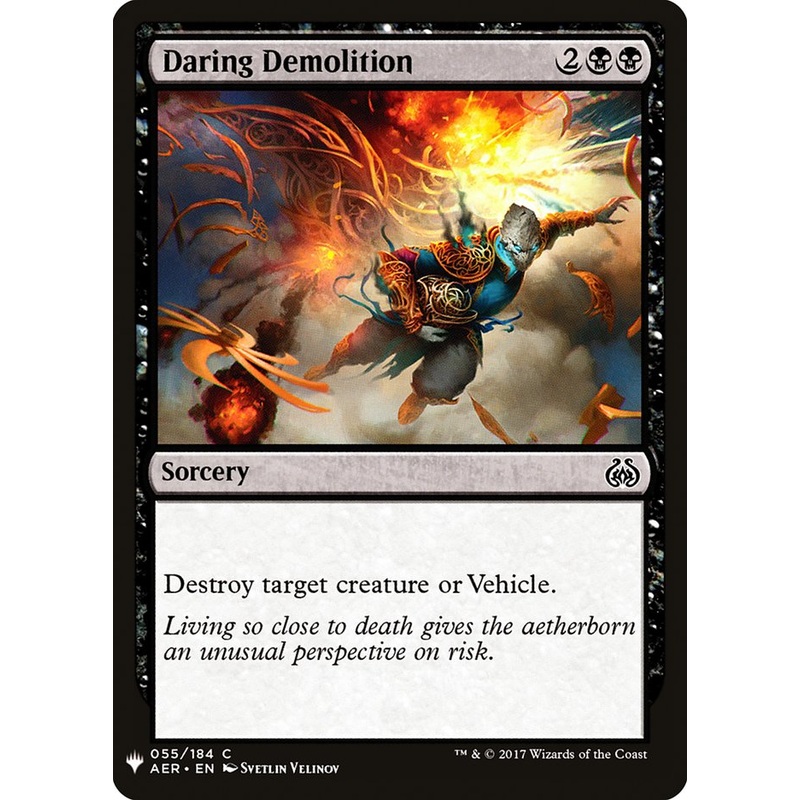 Daring Demolition [Mystery Booster]