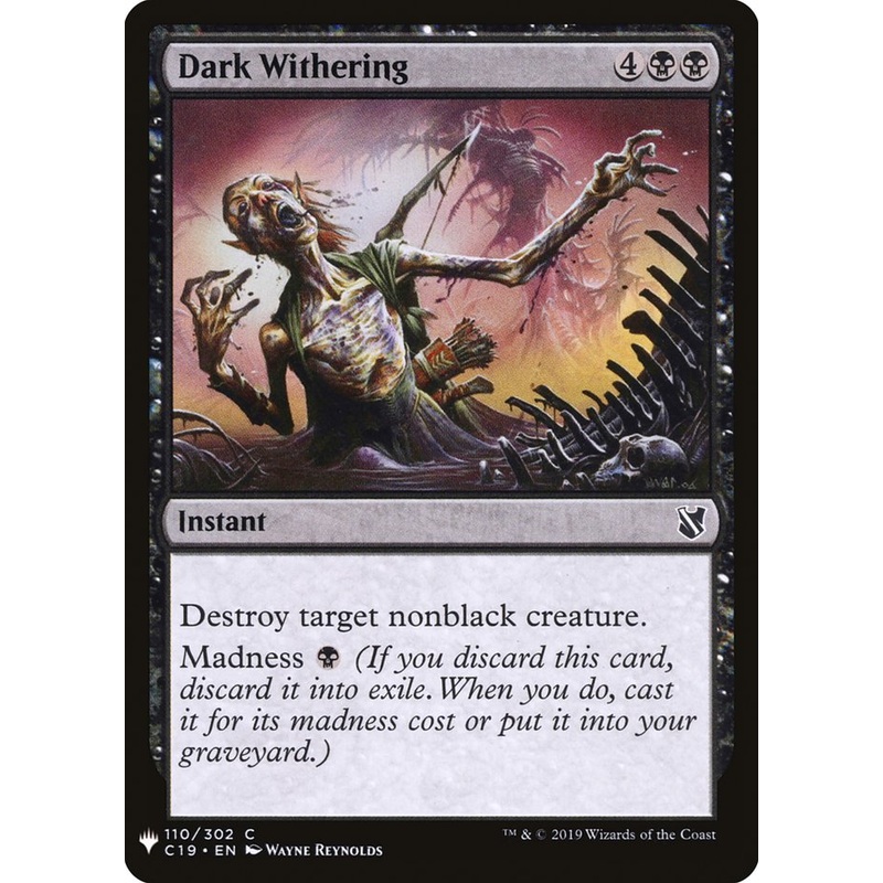 Dark Withering [Mystery Booster]