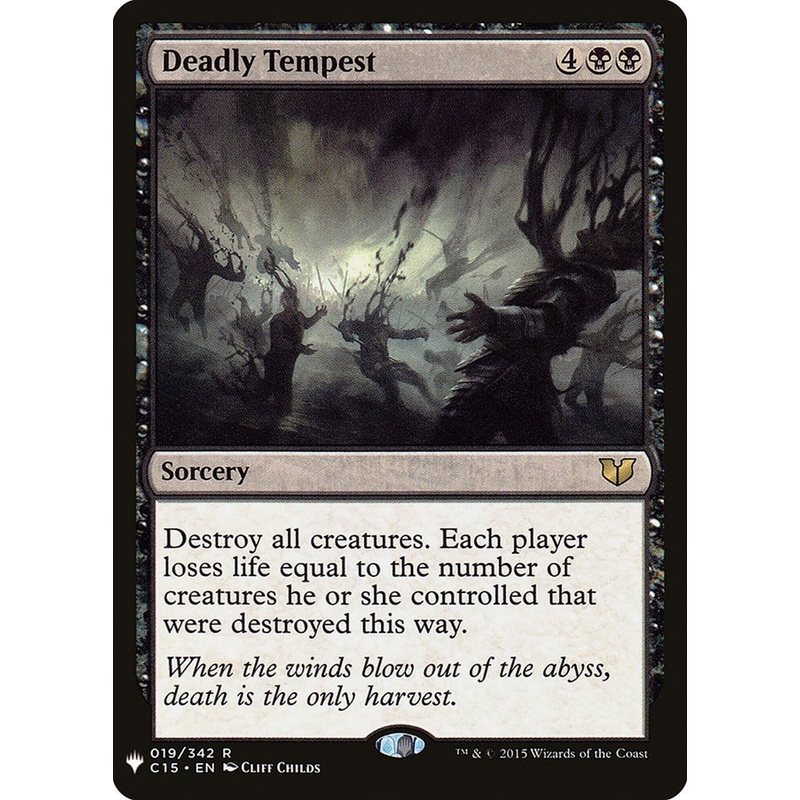 Deadly Tempest [The List]