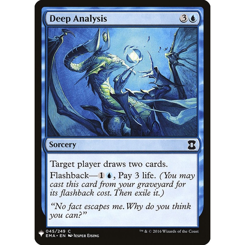 Deep Analysis [Mystery Booster]
