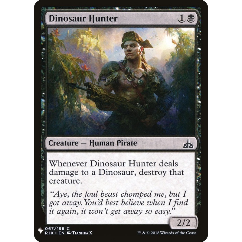 Dinosaur Hunter [Mystery Booster]