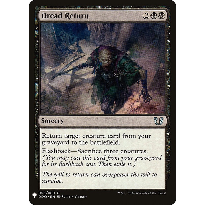 Dread Return [Mystery Booster]