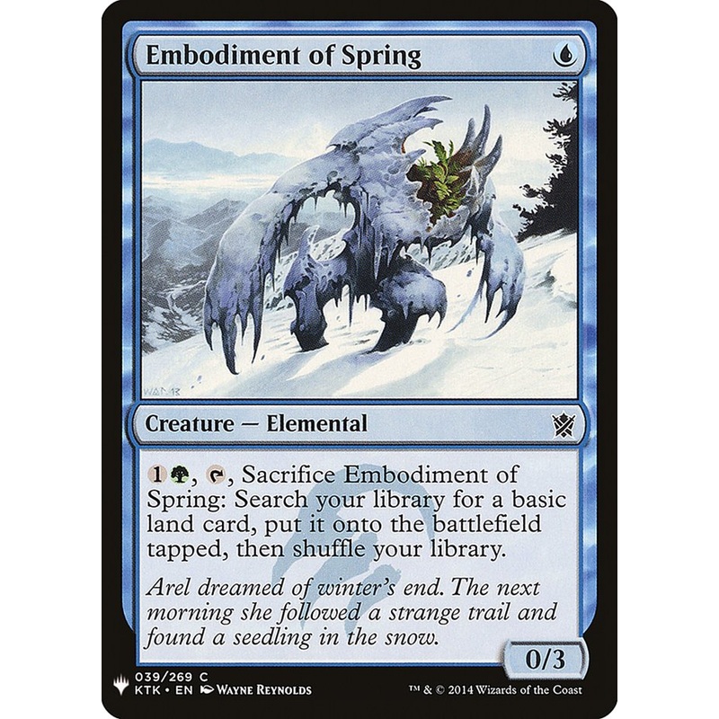 Embodiment of Spring [Mystery Booster]