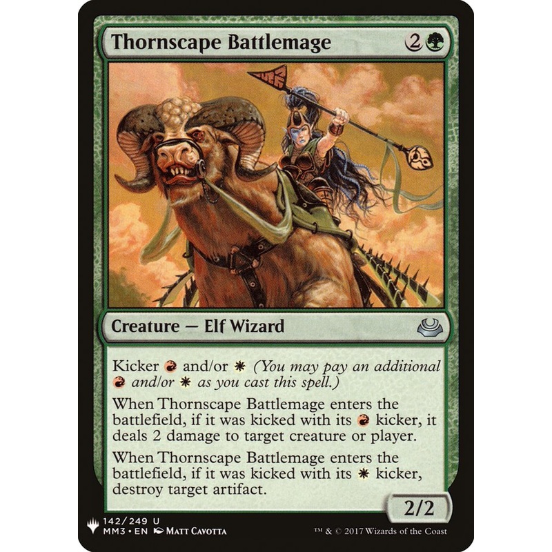 Thornscape Battlemage [Mystery Booster]