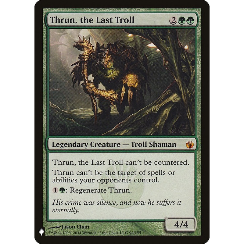 Thrun, the Last Troll [Mystery Booster]