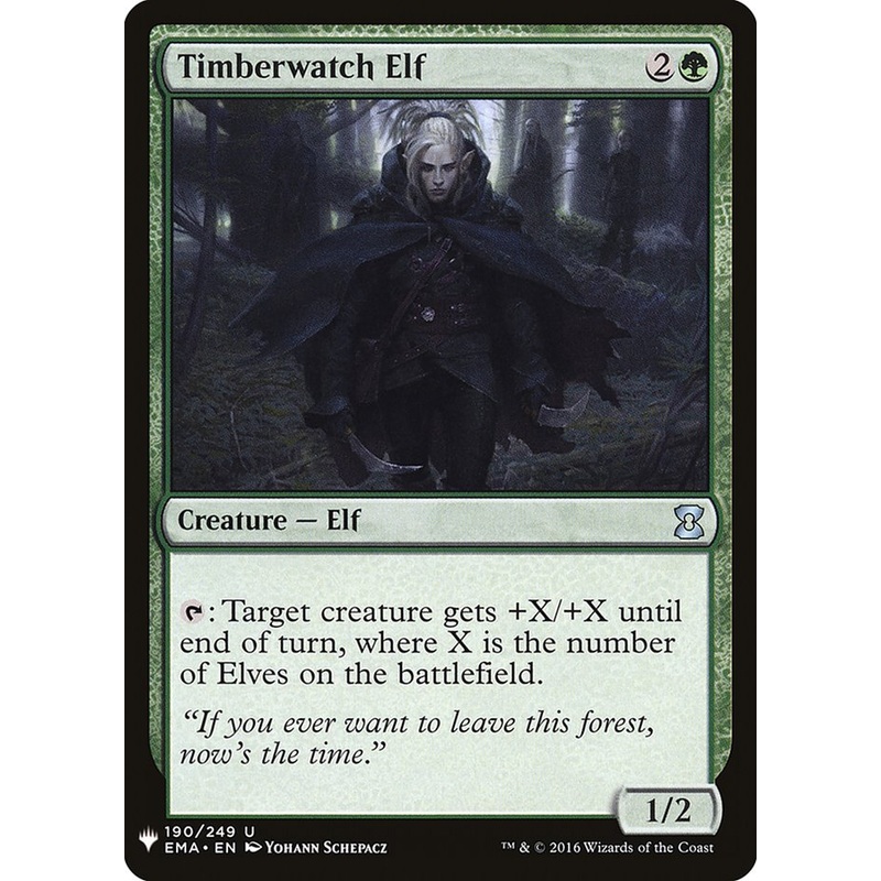 Timberwatch Elf [Mystery Booster]