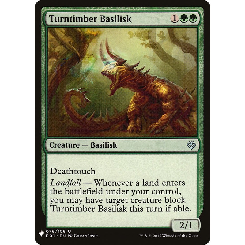 Turntimber Basilisk [Mystery Booster]