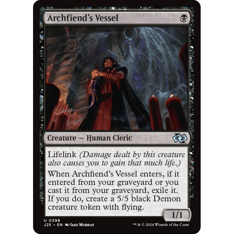 Archfiend's Vessel [Foundations Jumpstart]