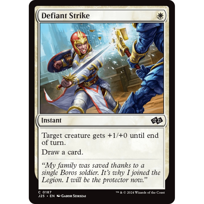 Defiant Strike [Foundations Jumpstart]