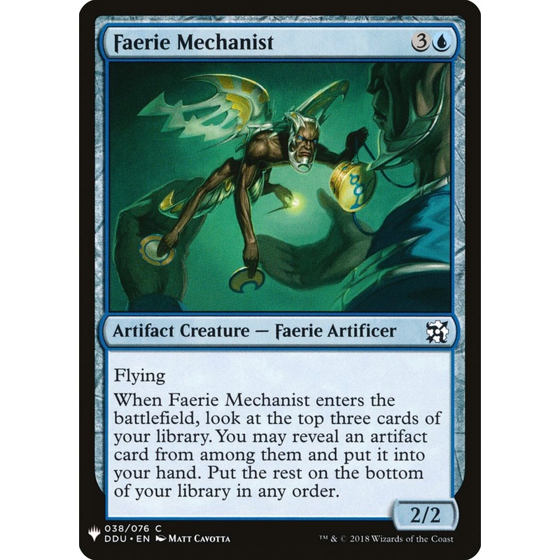 Faerie Mechanist [Mystery Booster]