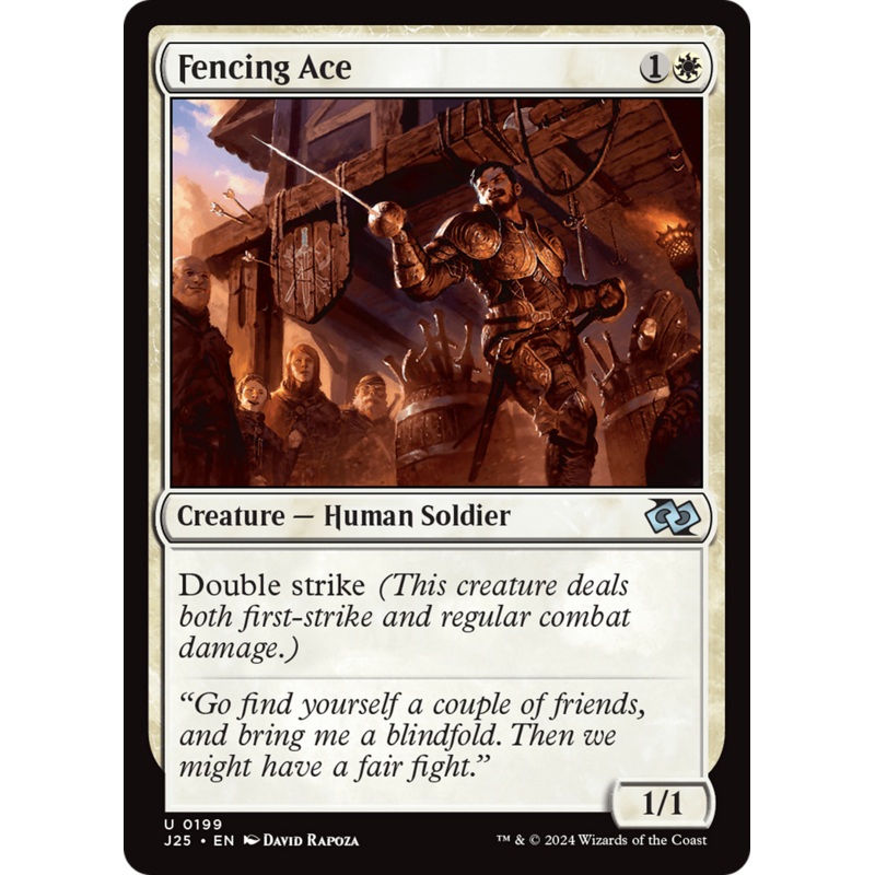 Fencing Ace [Foundations Jumpstart]