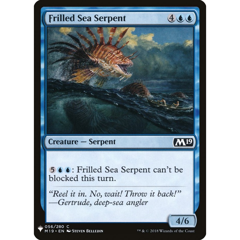 Frilled Sea Serpent [Mystery Booster]