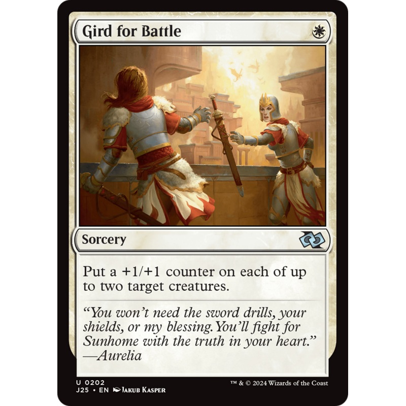 Gird for Battle [Foundations Jumpstart]