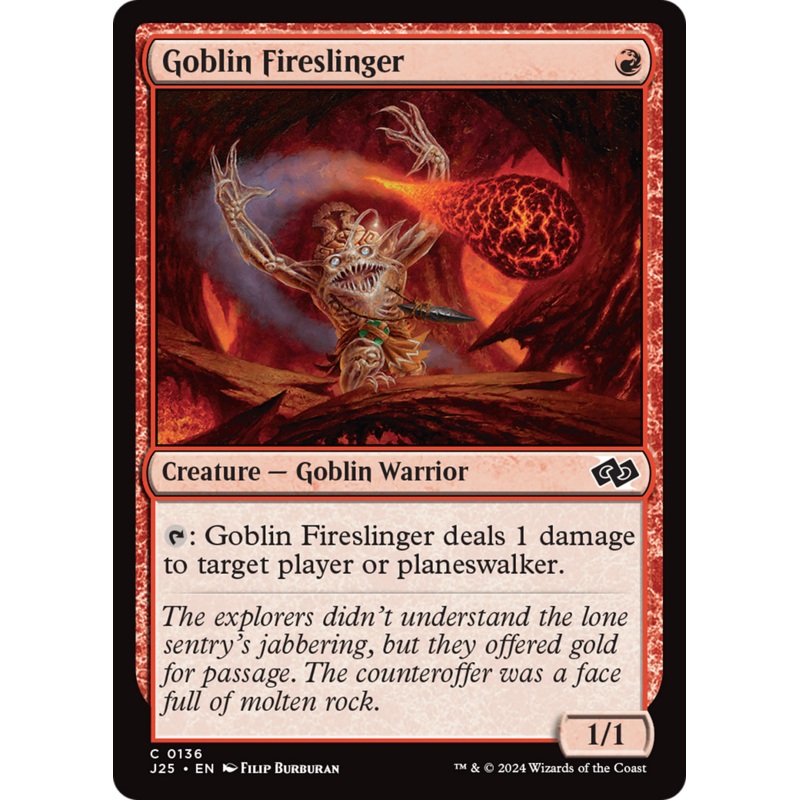 Goblin Fireslinger [Foundations Jumpstart]