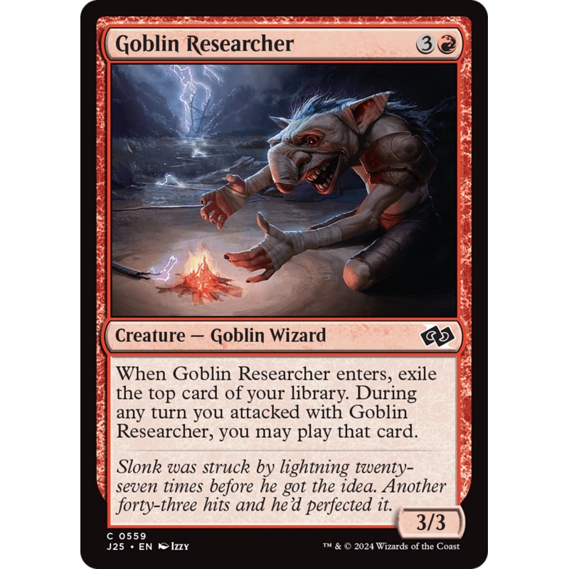 Goblin Researcher [Foundations Jumpstart]