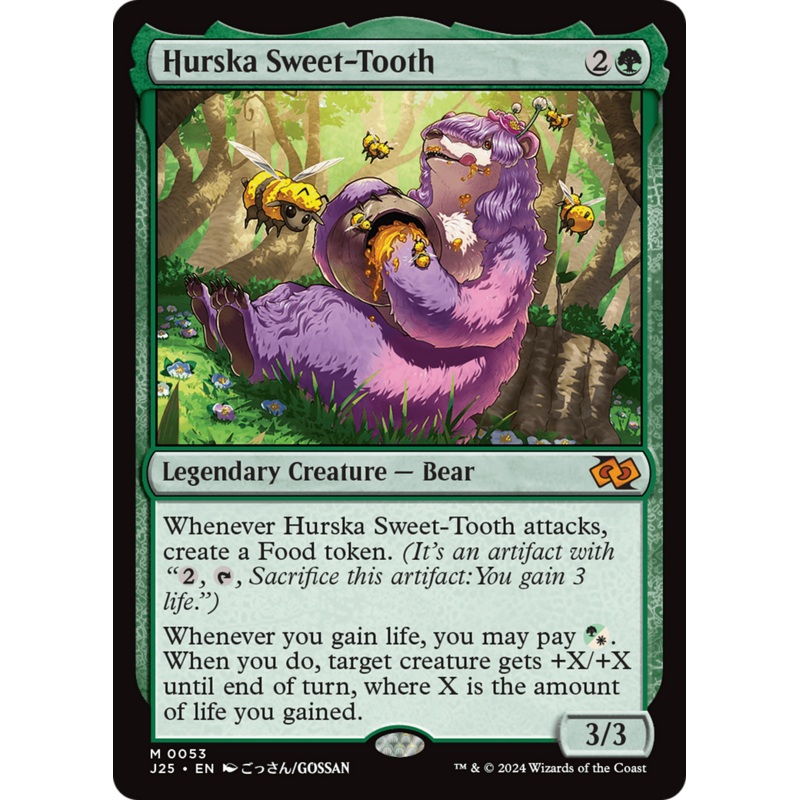 Hurska Sweet-Tooth (Anime) [Foundations Jumpstart]