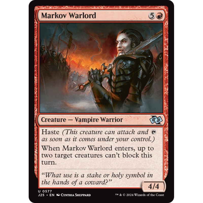 Markov Warlord [Foundations Jumpstart]
