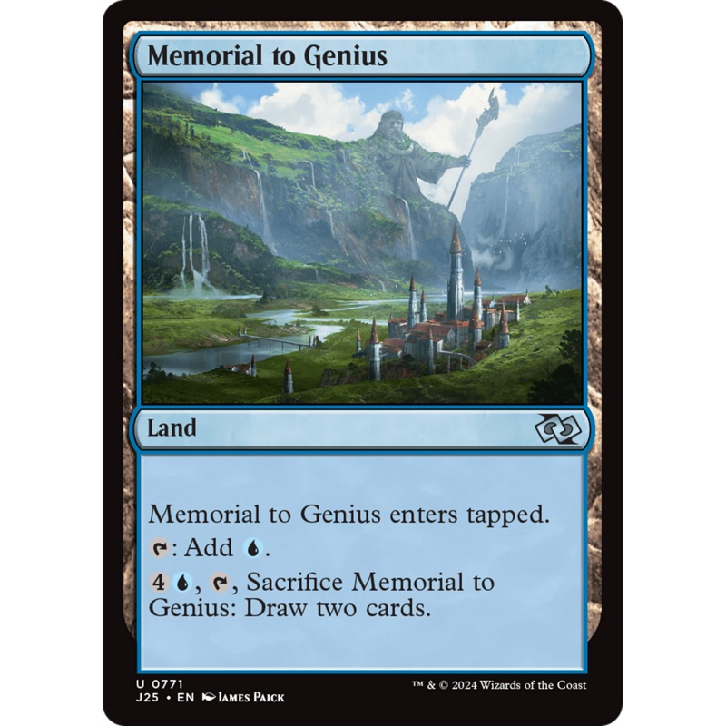 Memorial to Genius [Foundations Jumpstart]