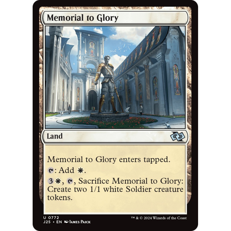 Memorial to Glory [Foundations Jumpstart]