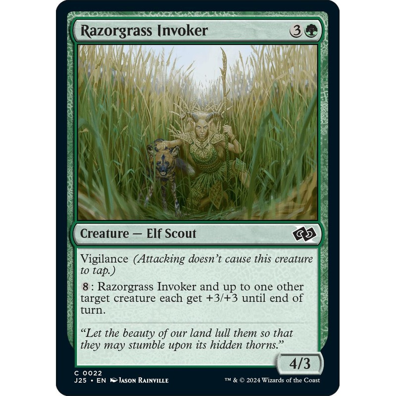 Razorgrass Invoker [Foundations Jumpstart]