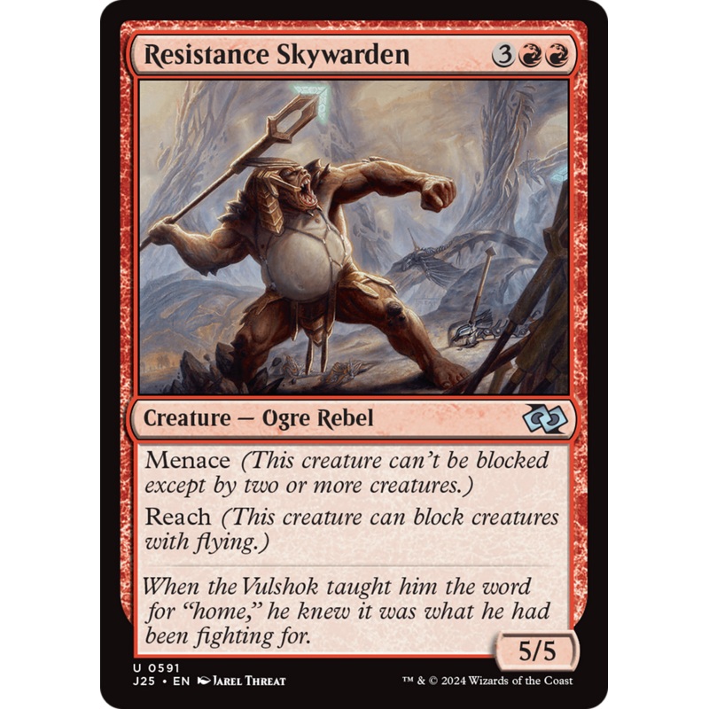 Resistance Skywarden [Foundations Jumpstart]