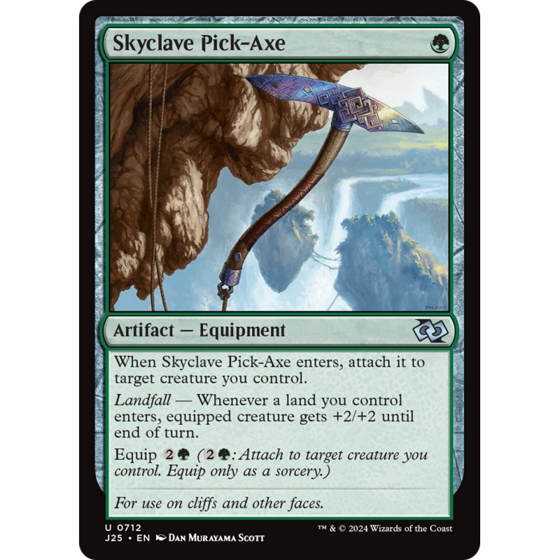Skyclave Pick-Axe [Foundations Jumpstart]