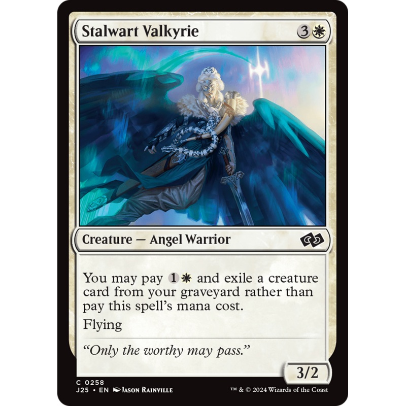 Stalwart Valkyrie [Foundations Jumpstart]