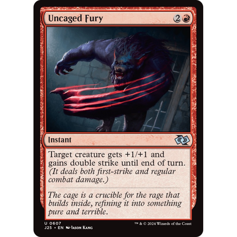 Uncaged Fury [Foundations Jumpstart]