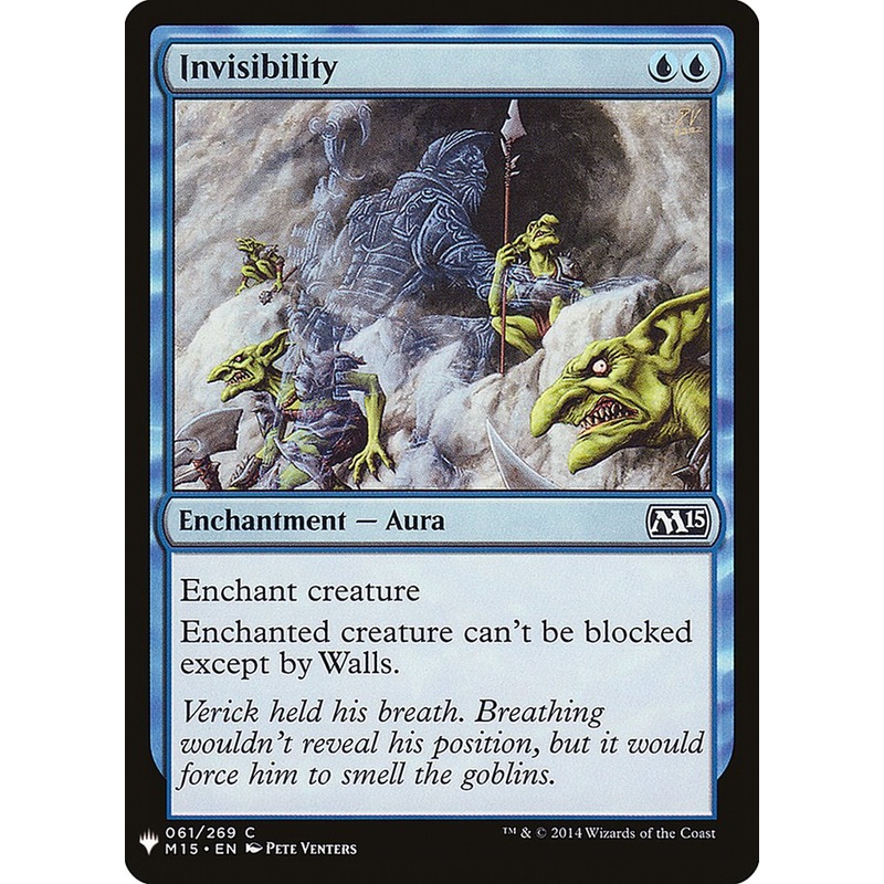 Invisibility [Mystery Booster]
