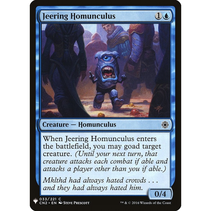 Jeering Homunculus [Mystery Booster]