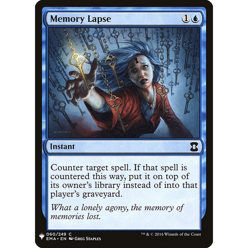 Memory Lapse [Mystery Booster]