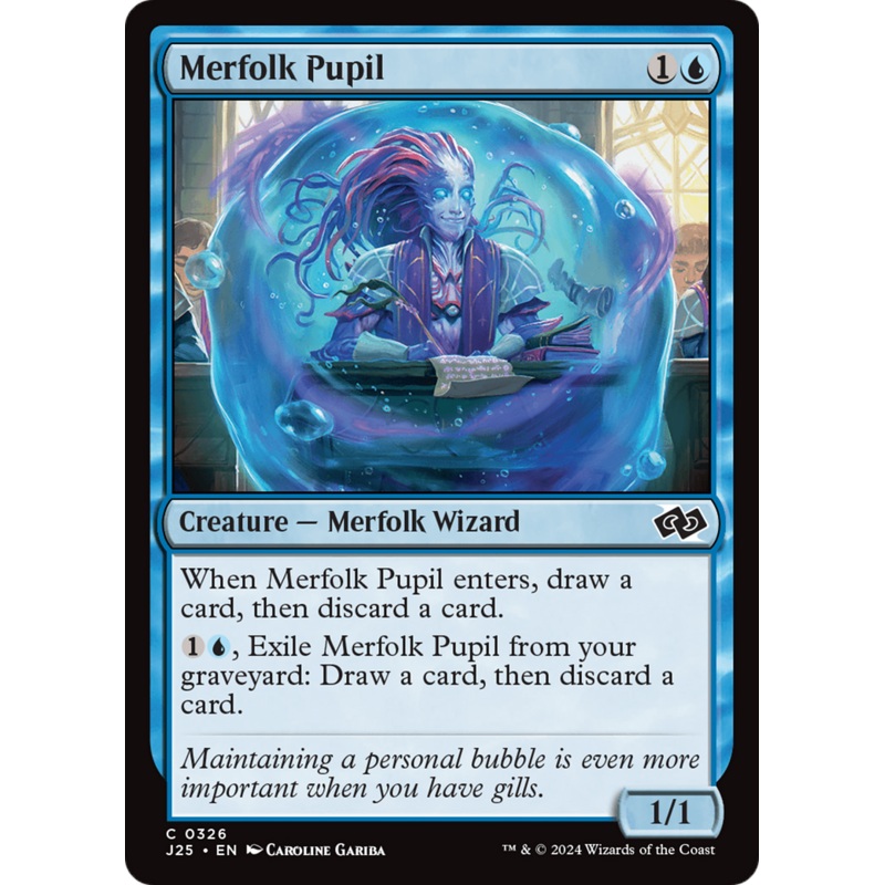 Merfolk Pupil [Foundations Jumpstart]