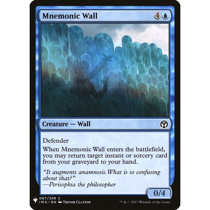 Mnemonic Wall [Mystery Booster]