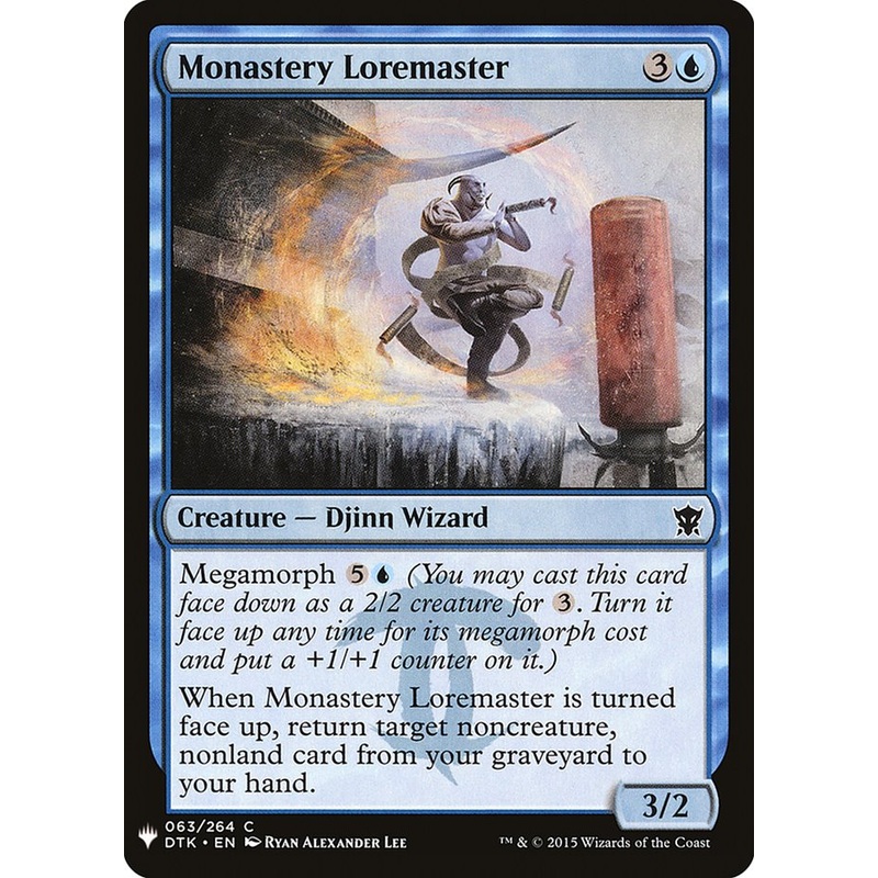 Monastery Loremaster [Mystery Booster]