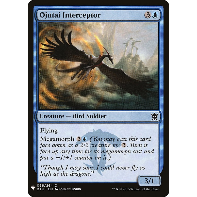 Ojutai Interceptor [Mystery Booster]