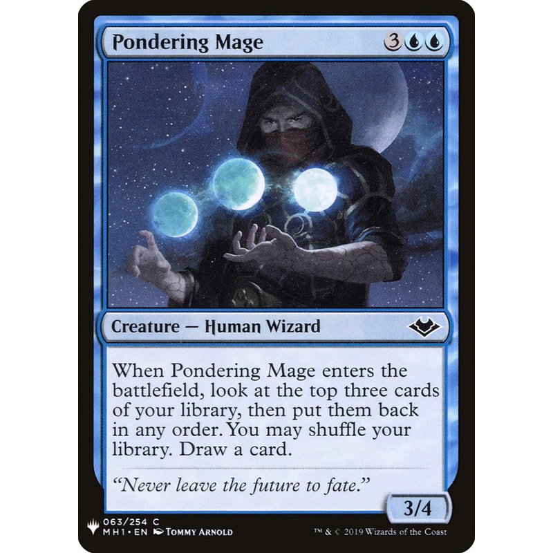 Pondering Mage [Mystery Booster]
