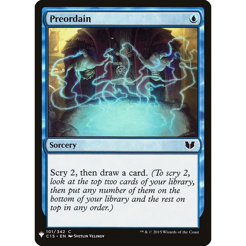 Preordain [Mystery Booster]