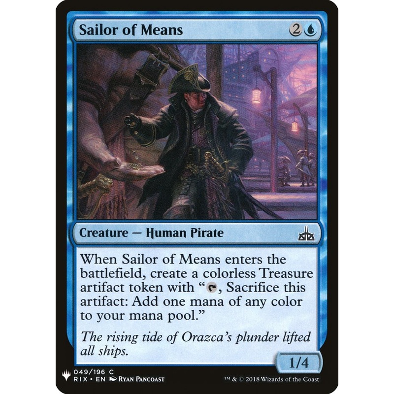 Sailor of Means [Mystery Booster]