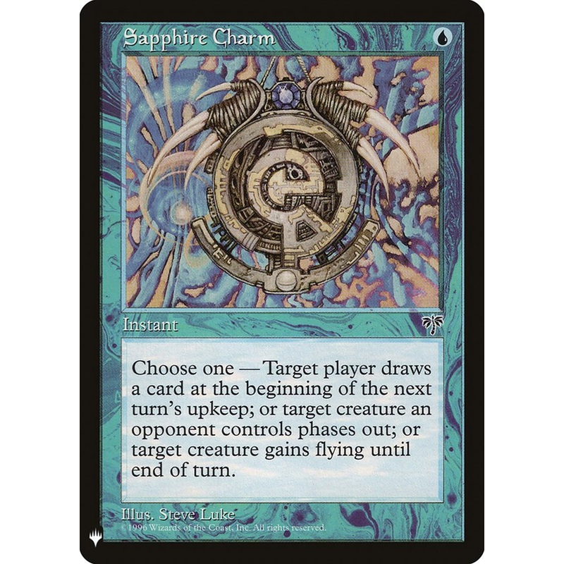 Sapphire Charm [Mystery Booster]