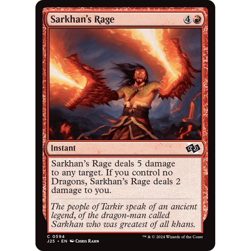 Sarkhan's Rage [Foundations Jumpstart]
