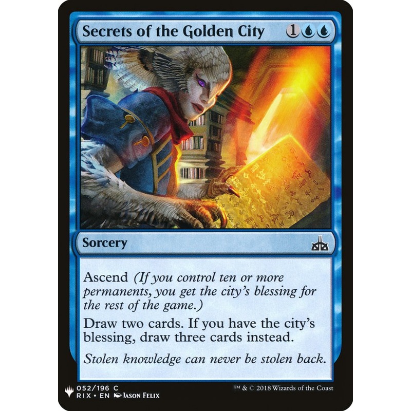 Secrets of the Golden City [Mystery Booster]