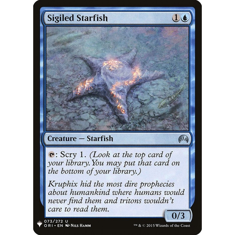 Sigiled Starfish [Mystery Booster]