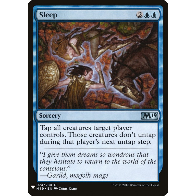 Sleep [Mystery Booster]