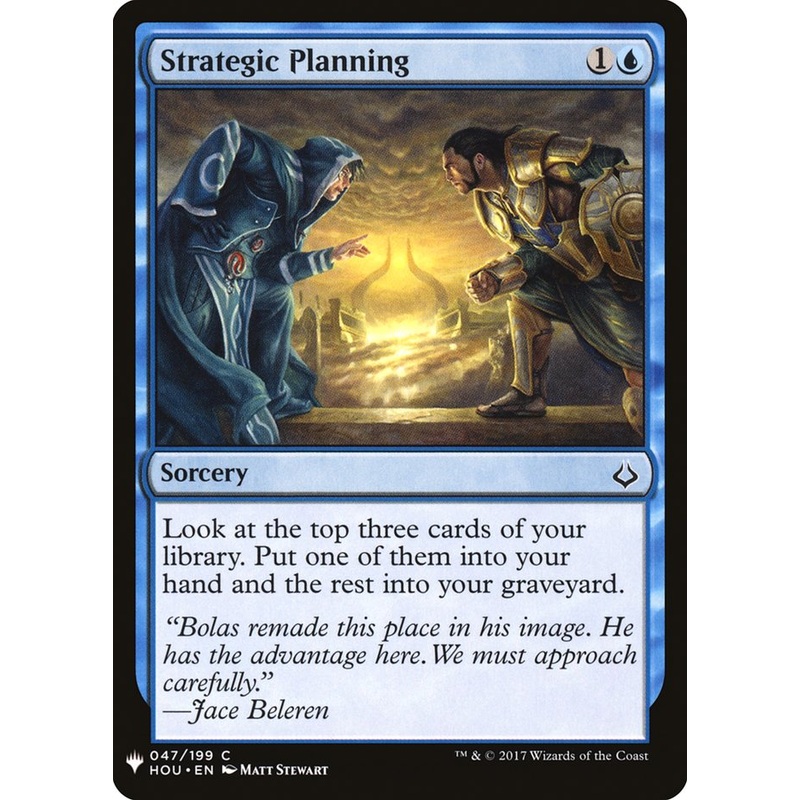 Strategic Planning [Mystery Booster]
